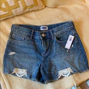 Denim Short Girls Size 10 plus